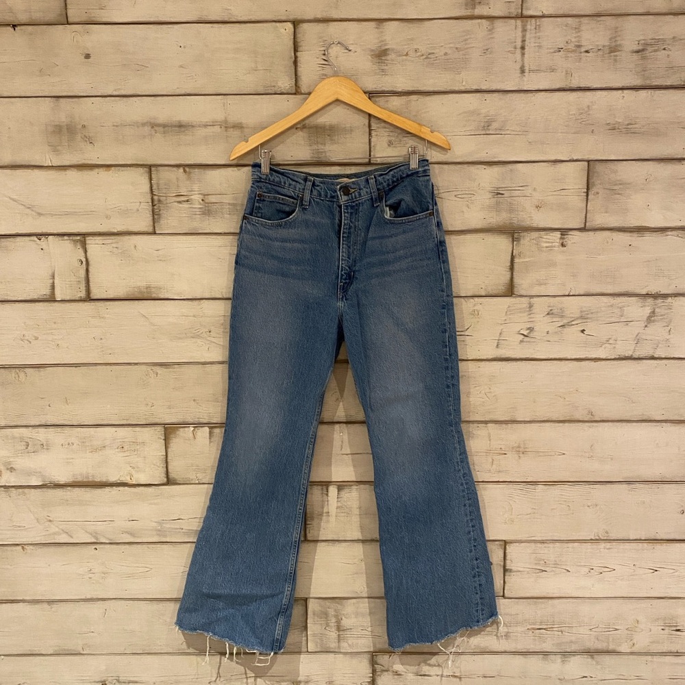 Levi's Blue Flare Women's Jeans